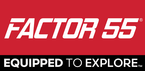 Salt Lake Off-Road & Outdoor Expo vendor logo Factor 55