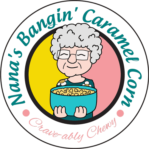 Salt Lake Off-Road & Outdoor Expo vendor Nana's Bangin' Caramel Corn logo