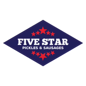 Salt Lake Off-Road & Outdoor Expo vendor Five Star Pickles & Sausages logo