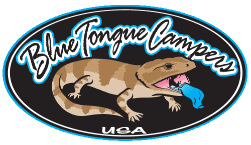 Salt Lake Off-Road & Outdoor Expo vendor Blue Tongue Trailers logo