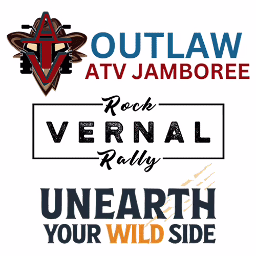 Salt Lake Off-Road & Outdoor Expo vendor logo Outlaw ATV Jamboree, Vernal Rock Rally